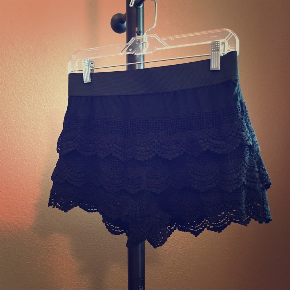 Lace shorts